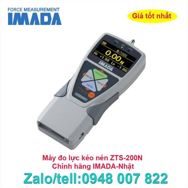 Máy đo lực kéo nén Imada ZTS-200N